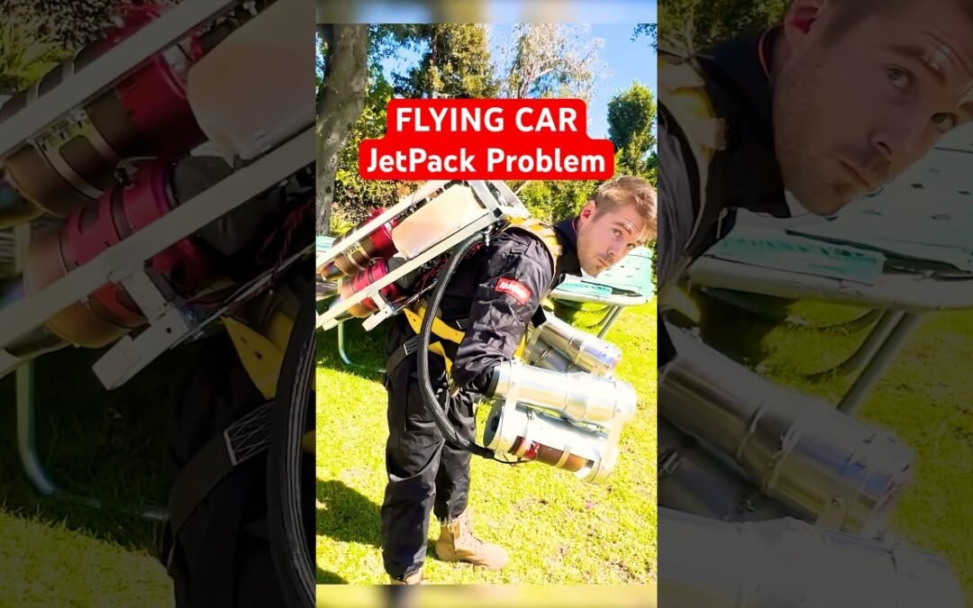 Flying Car JetPack Problem with SkySurfer Aircraft 🚁 Flying Drone Vehicle. #shorts