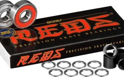 Bones Reds Bearings 8 pk w/Spacers & Washers Bundle