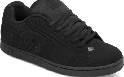 DC Mens Net Low Top Lace Up Casual Skate Shoe Sneaker