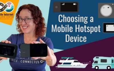 How to Choose a Mobile Hotspot Device for RV Mobile Internet (Jetpack/MiFi)