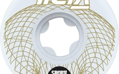 Ricta Wireframe Sparx 99a Skateboard Wheels – White