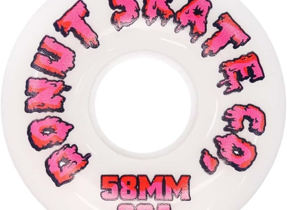 58mm – 80a Jellies Soft Skateboard Wheels for Tricks, Skateparks, Street Skating, Cruising, Wear Resistant, Set of 4