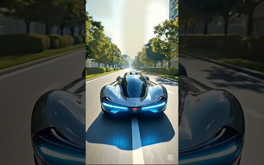 Futuristic Ai Hover Vehicle – next Gen transportation concept