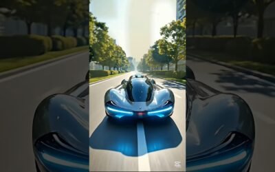 Futuristic Ai Hover Vehicle – next Gen transportation concept