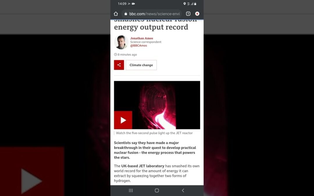 Oxford’s JET lab smashes nuclear fusion energy output record – BBC