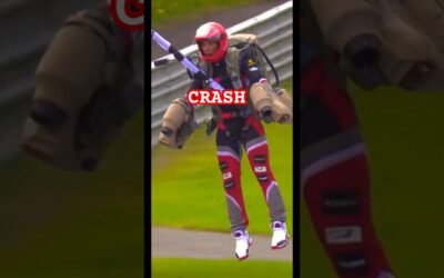 JetPack Crash. We all fall down. @GravityIndustries Jet Pack #shorts #jetpack