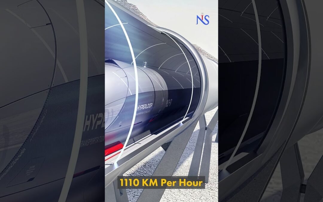 India’s first Hyperloop train test track completed by IIT Madras #hyperloop #iitmadras #science