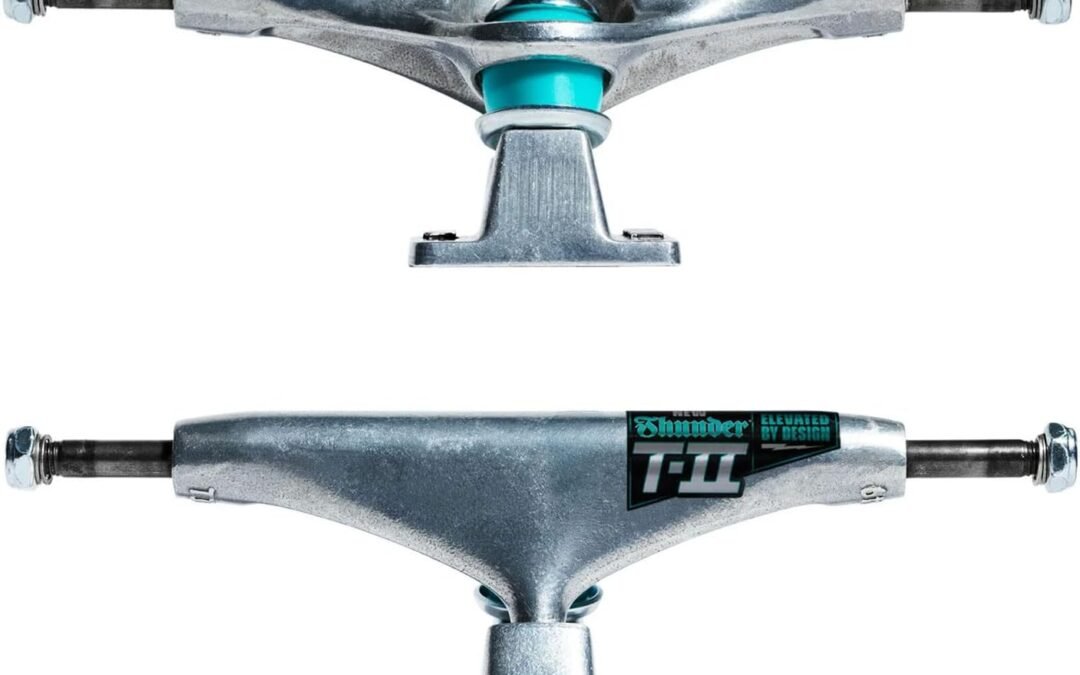 Thunder Skateboard Trucks T-II Polished Silver – Choose Size