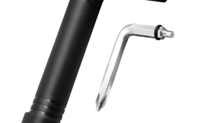 Deleven Skate Tool All-in-One Lightweight Portable Skateboard Tool – T Tool with Allen Wrench, Phillips Head Screwdriver – Adjust Roller Skates, Longboards, Skateboards, Quads, Wheels, Trucks, Kingpin