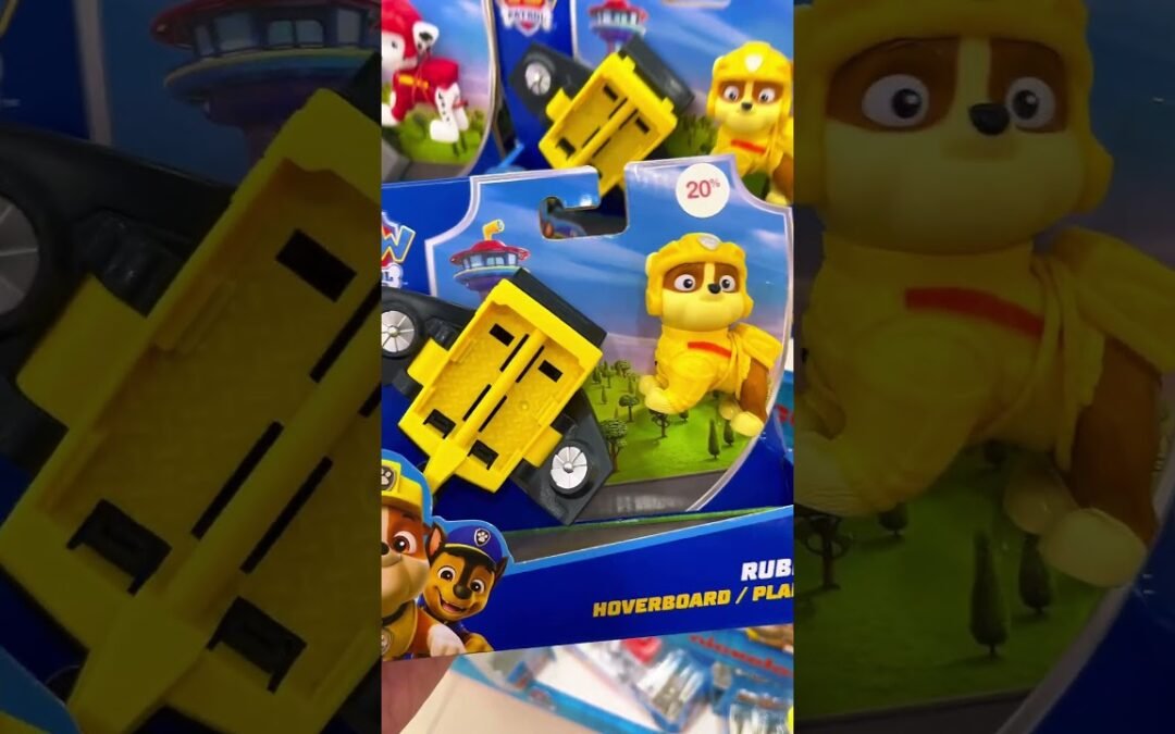 Ayo terbang naik hoverboard nya rubble #pawpatrol #toys #pawpatroltoys