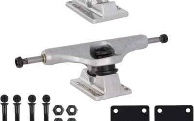 Independent Skateboard Trucks Andrew Reynolds Hollow Mid with 1″ Phillips Mounting Hardware and Optional Risers