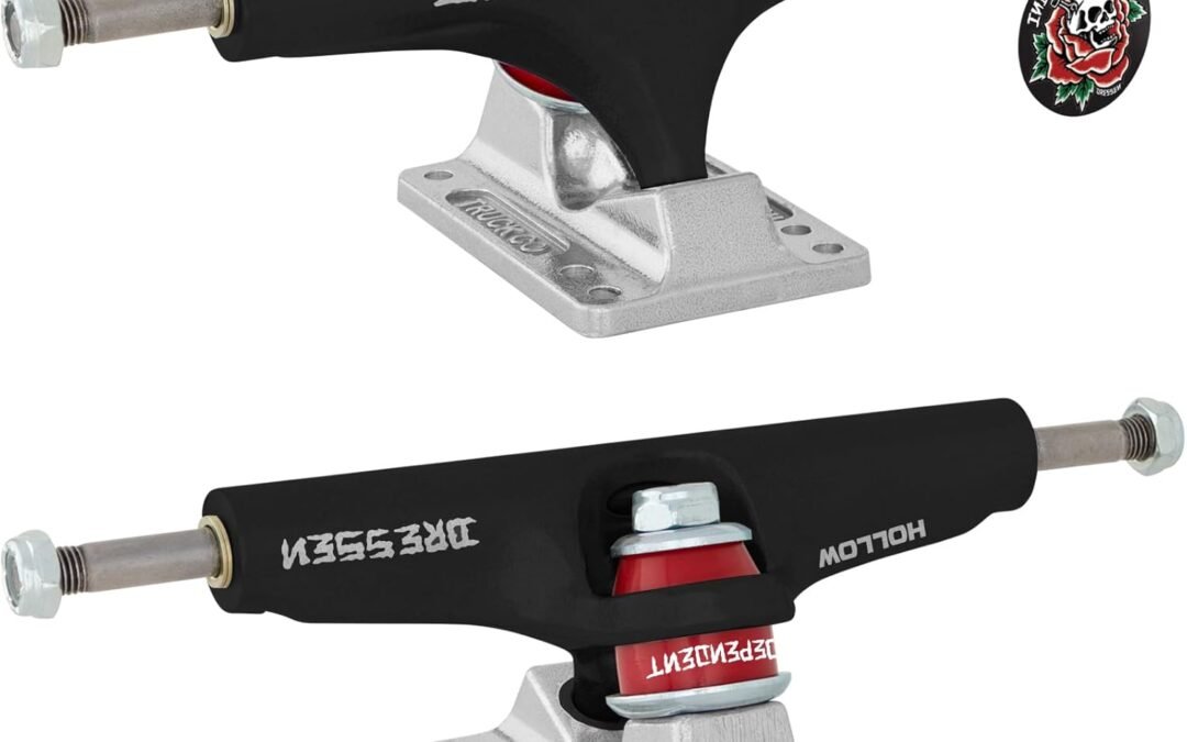INDEPENDENT Truck Company 166 Stage 4 Hollow Eric Dressen Pro Black Silver Standard Skateboard Trucks