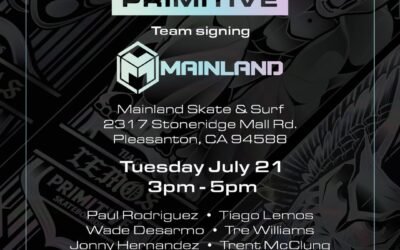 TOMORROWJoin us at Mainland Skate & Surf for a team signing with Paul Rodrigue…