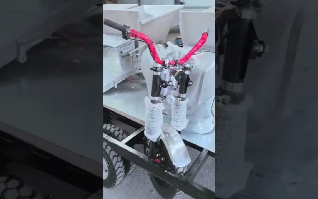 Level 4 Autonomous Delivery Truck Spotted in My City! | Future of Transportation #ntipower #diy