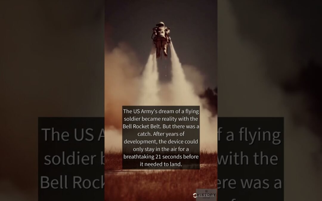 The 21-Second Jetpack: When Sci-Fi Nearly Took Flight