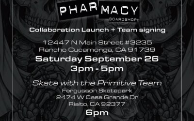 THIS SATURDAYWe’re pulling up to Pharmacy Rancho Cucamonga for the Primitive x…